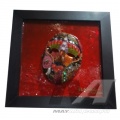 red_mascara_mosaic_wall_art
